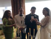 طارق يحيى يحتفل بعقد قران ابنه فى حفل عائلى.. صور