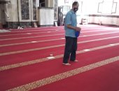 "أوقاف بورسعيد": تعقيم وتجهيز المساجد وعلامات للتباعد بين المصلين.. صور
