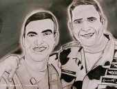 "محمد" يشارك صحافة المواطن عددا من البورتريهات الفنية التى تبرز موهبته