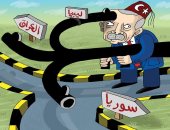 كاريكاتير صحيفة إماراتية ..أذرع أردوغان الأخطبوط تمتد لسوريا والعراق وليبيا