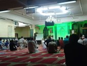 قارئ يشارك بصورة لالتزام المصلين بالكمامة والتباعد بالجامع الكبير بالقليوبية