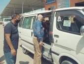 رئيس مدينة الحسينية يتابع صيانة معدات النظافة والتزام السائقين بالكمامات