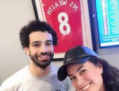 هند صبرى لـ محمد صلاح بعد التتويج بالبريميرليج: فى انتظار لقب الهداف للمرة الثالثة