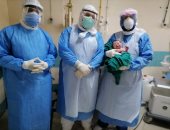 إجراء عملية ولادة ثانية لسيدة مصابة بكورونا فى "عزل جامعة المنصورة" 