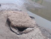 قارئ يشكو وجود بالوعة صرف بدون غطاء وانتشار الصرف الصحى بالوراق