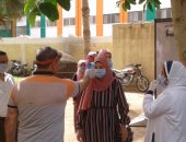 توافد طلاب الثانوية العامة على اللجان لأداء امتحان الديناميكا بالمنوفية