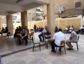 صور .. تشديدات أمنية أمام لجان الثانوية العامة بالقليوبية 