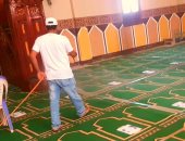 تنفيذ حملة تعقيم لمساجد مركزى الحسنة ونخل بوسط سيناء