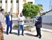 رئيس جامعة بنى سويف يحيل موظفين للتحقيق لعدم التزامهم بالإجراءات الاحترازية