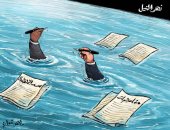 كاريكاتير صحيفة إمارتية يتناول تطورات التفاوض بشأن سد النهضة 