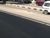 شكوى من تكسر الاسفلت في شارع الجبلاية بالزمالك