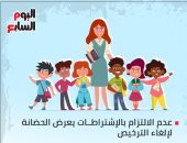 قواعد فتح الحضانات فى زمن كورونا.. إنفوجراف