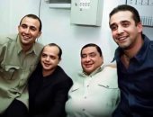 صورة.. علاء ولى الدين يتوسط هنيدى والسقا وكريم عبد العزيز