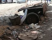 قارئة تشكو تراكم القمامة ومخلفات البناء فى شارع الكمال بالزيتون