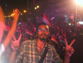 صورتك فى ثورة يونيو.. "حمدى" شارك من ميدان الساعة فى دمياط