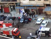 حريق بمستشفى خاص بالإسكندرية ينتهى بمصرع 7 مصابين بكورونا.. فيديو