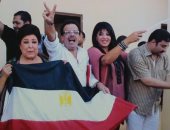 هالة صدقي في ذكرى ثورة 30 يونيو: أهم يوم فى حياتنا وقفنا التصوير وشاركنا 