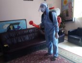  صور .. تطهير وتعقيم مبنى مديرية التعليم بكفر الشيخ و13إدارة تعليمية 