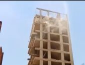 إزالة 15 عقارا مخالفا وفيلا بأحياء ومدن الجيزة.. صور 