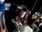 زحام ورقص بكورنيش الزقازيق بعد فك الحظر.. صور