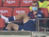 نجوم برشلونة يدعمون جريزمان ضد كيكى سيتين بعد واقعة الدقيقة 90