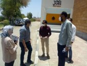 صور.. مستشفى حميات الأقصر تستقبل وفد من وزارة الصحة لدعم مصابى كورونا