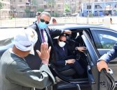 السيسي يقوم بجولة تفقدية لبعض من مشروعات المحاور والكبارى بمدينة نصر