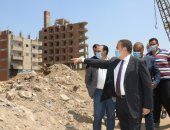 صور.. محافظ المنوفية يكلف برصف الطريق المؤدى لنفق المشاة بمدينة بركة السبع