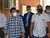 الأهلي يستقبل وزير الشباب والرياضة أشرف صبحى.. صور