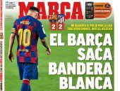 تعثر برشلونة وهدية ريال مدريد الثمينة الأبرز فى صحف العالم.. صور