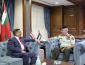 رئيس هيئة الأركان الأردنى يستقبل وزير الدفاع العراقى