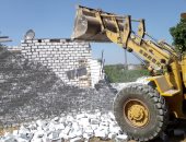 إزالة تعديات على أراضى زراعية وأملاك دولة بمراكز بالبحيرة (صور)