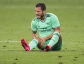 إيدين هازارد يغيب عن ريال مدريد 25 مباراة هذا الموسم بسبب الإصابات