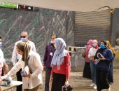 رئيس مجلس مدينة أوسيم يتابع تطبيق إجراءات الوقاية من كورونا بلجان الثانوية العامة