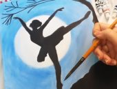 "رؤى" فنانة تشارك صحافة المواطن عددا من لوحاتها الفنية التى تبرز موهبتها