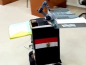 رئيس جامعة القناة: استخدام روبوت لتوزيع أسئلة الامتحانات عملية تجريبية
