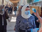 محافظ الشرقية : توفير المواد المطهرة والكمامة والقفازات الطبية داخل المدارس