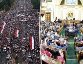 "يوم الحسم  والخلاص من الجماعة الإرهابية للأبد".. بيان القوات المسلحة فى 3 يوليو بداية إصلاح حقيقي.. إعادة بناء مؤسسات الدولة واستعادة الدور الدولى والإقليمى والإفريقي بعد إحباط مخطط تقسيم البلاد والحرب الأهلية