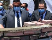 محافظ البحيرة يضع حجر الأساس لمدرسة الشهيد محمد أحمد الشاذلي للتعليم الأساسى