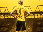 هالاند يرتدى القميص رقم 9 مع دورتموند الموسم المقبل