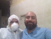 الجيش الأبيض.. "حاتم وأيمن" بإسعاف مدينة نصر فى مواجهة فيروس كورونا