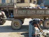 حملات نظافة في شوارع مدينة فاقوس بالشرقية.. صور