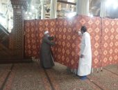 إنشاء حرم آمن حول ضريح الحسين لمنع التزاحم داخل المسجد.. صور 