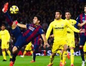 موعد مباراة فياريال ضد برشلونة فى الدورى الإسبانى 