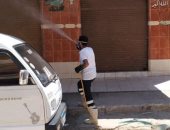 صور.. حملة تطهير لمساكن مبارك غرب الإسكندرية بعد ظهور حالات إيجابية لكورونا