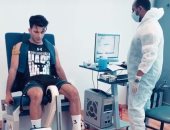 شاهد.. زيزو الزمالك يخضع لجلسة قياسات بدنية قبل العودة للتدريبات