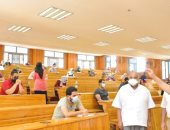 صور.. رئيس جامعة كفرالشيخ: تهيئة الأجواء المناسبة للطلاب داخل اللجان