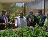 رئيس جامعة بني سويف يفتتح ثلاث وحدات انتاجية بكلية الزراعة.. صور 