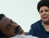 بعد رحيلها.. سامح حسين مع رجاء الجداوي فى كواليس "كلبي دليلي".. صور