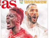 سباق ريال مدريد وبرشلونة على قمة الدوري الأبرز فى صحف العالم.. صور